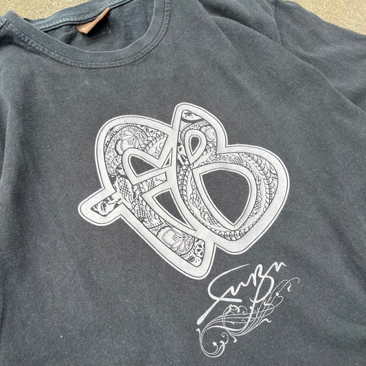 Vintage Y2K Black Fubu Tee - M