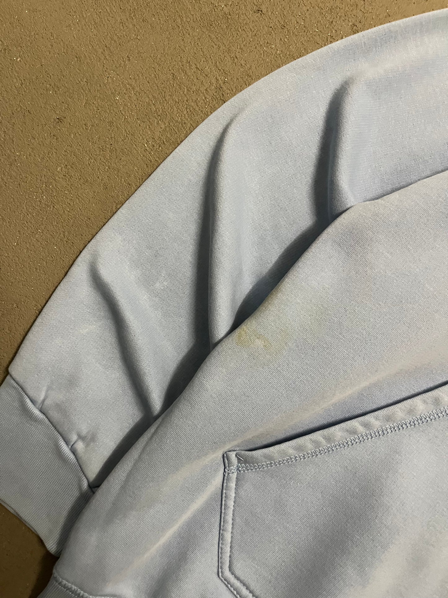Vintage Y2K Blue Diesel Spellout Zip Hoodie - L