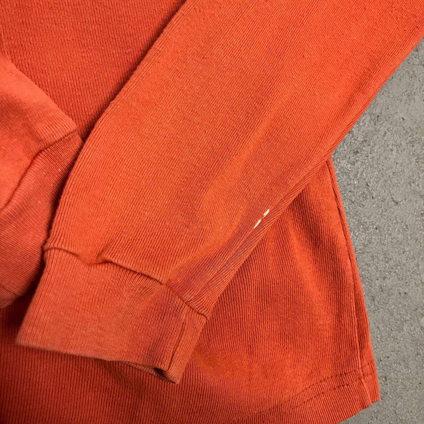 Vintage Orange Harley Davidson Longlseeve - S (W)