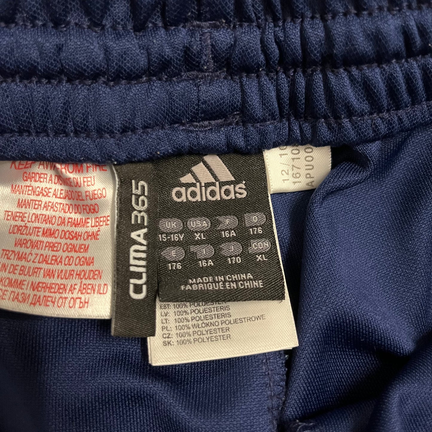 2010 Blue Adidas Shorts - M