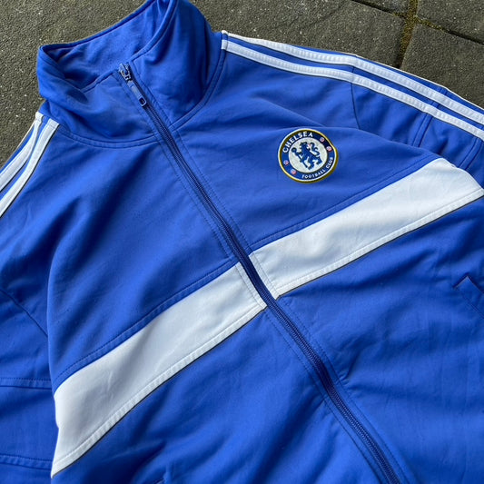 Vintage 2009 Blue Adidas Chelsea Track Jacket - L
