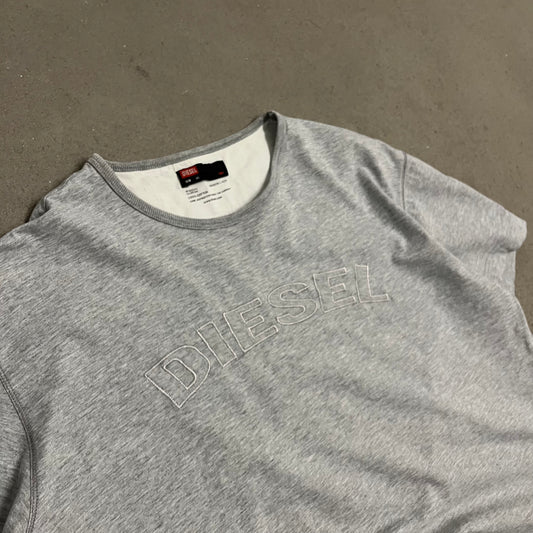 Vintage Grey Diesel Tee - L