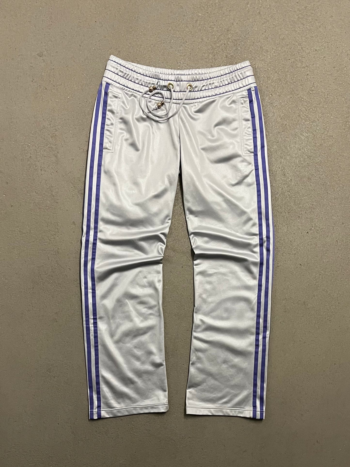 2009 Silver Purple Adidas Track Pants - S (W)