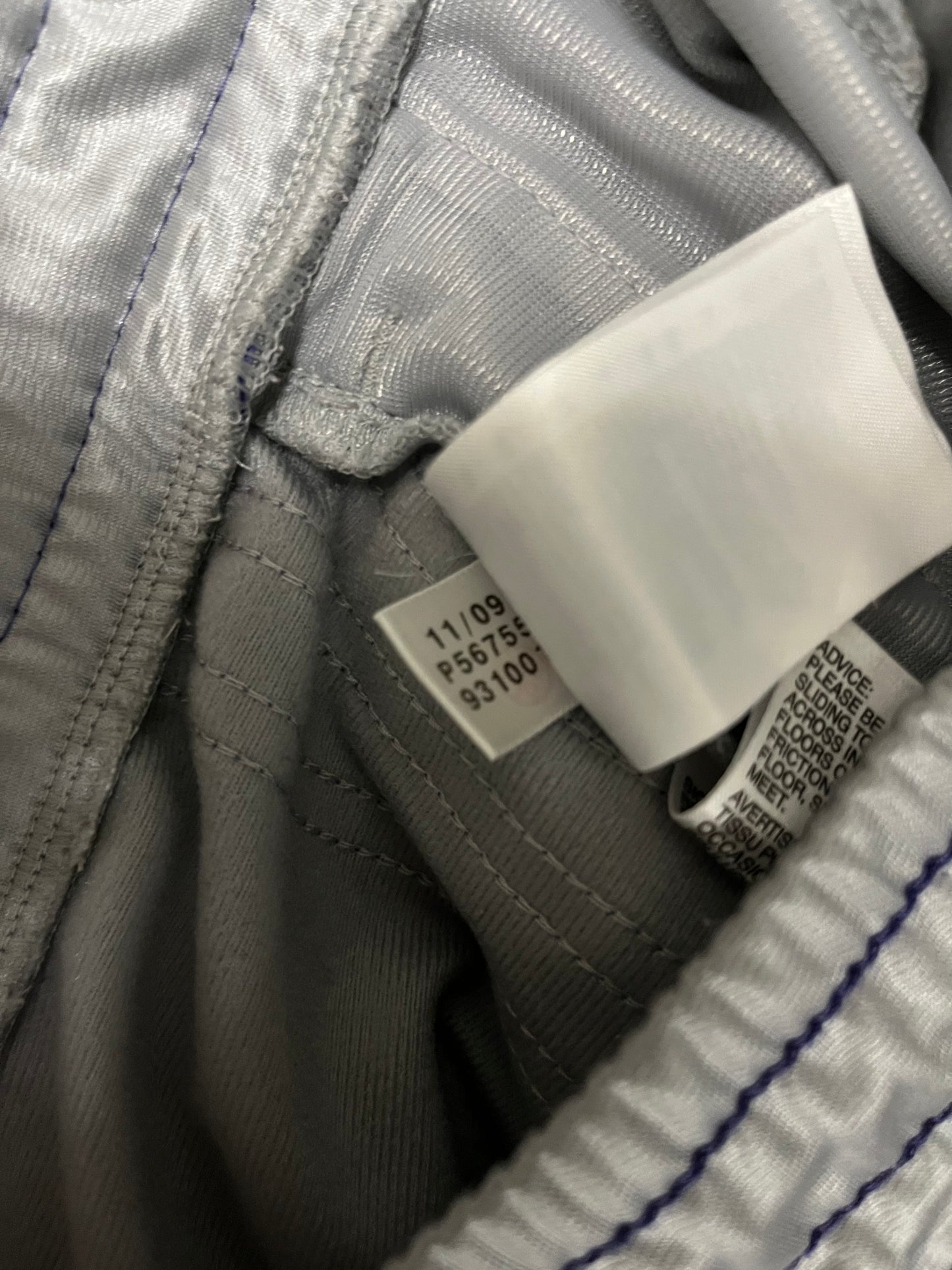 2009 Silver Purple Adidas Track Pants - S (W)