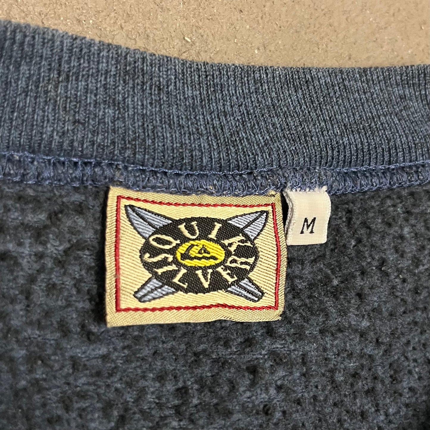 Vintage 90s Blue Quicksilver Sweater - M