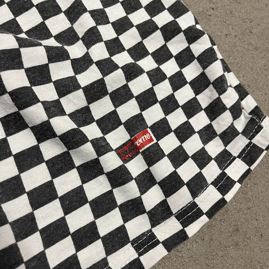 Black White Supreme Tee - L