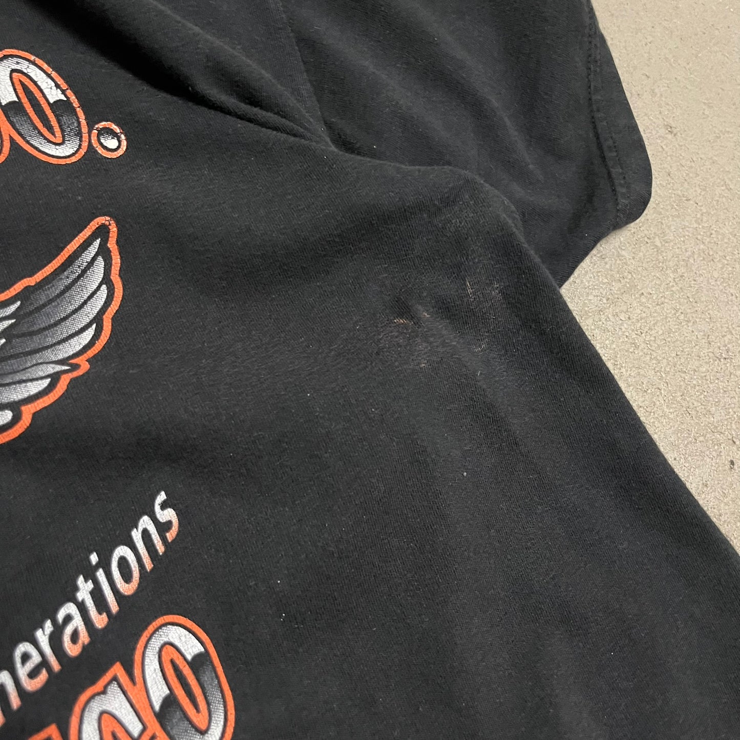 Vintage 2004 Black Harley Davidson Tee - XL