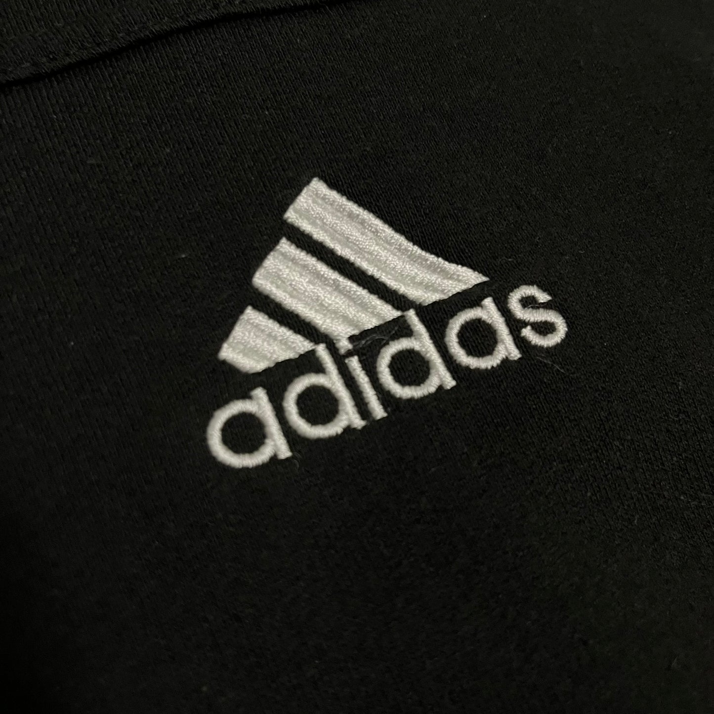 Vintage 90s Black Adidas Sweater - L