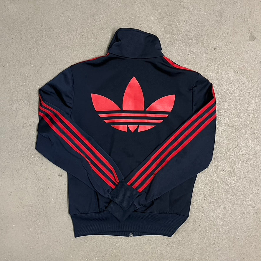 Blue Red Adidas Track Jacket - L (W)