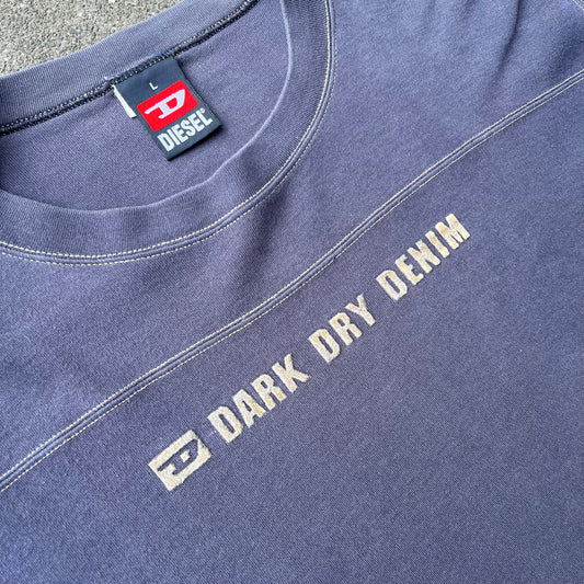 Vintage Blue Diesel Longsleeve - L