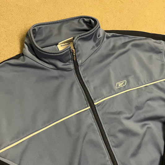 Vintage Blue Reebok Track Jacket - L