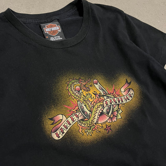 Vintage 2006 Black Harley Davidson Tee - M (W)