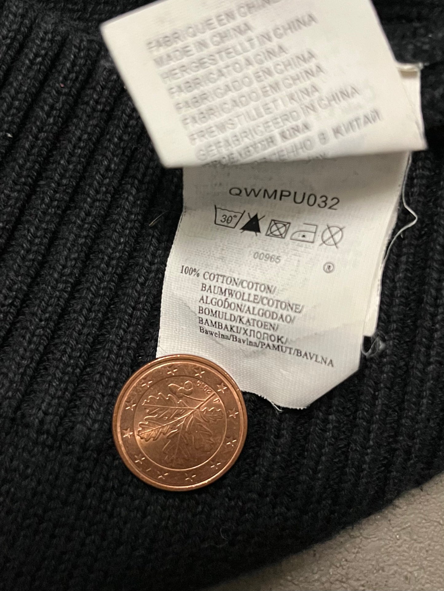 Vintage Y2K Black Quicksilver Knit Sweater - M