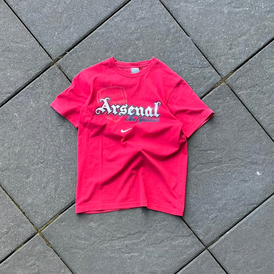Vintage Red Nike Arsenal Tee - M
