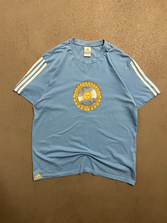 2010 Blue Adidas Argentinia Tee - M