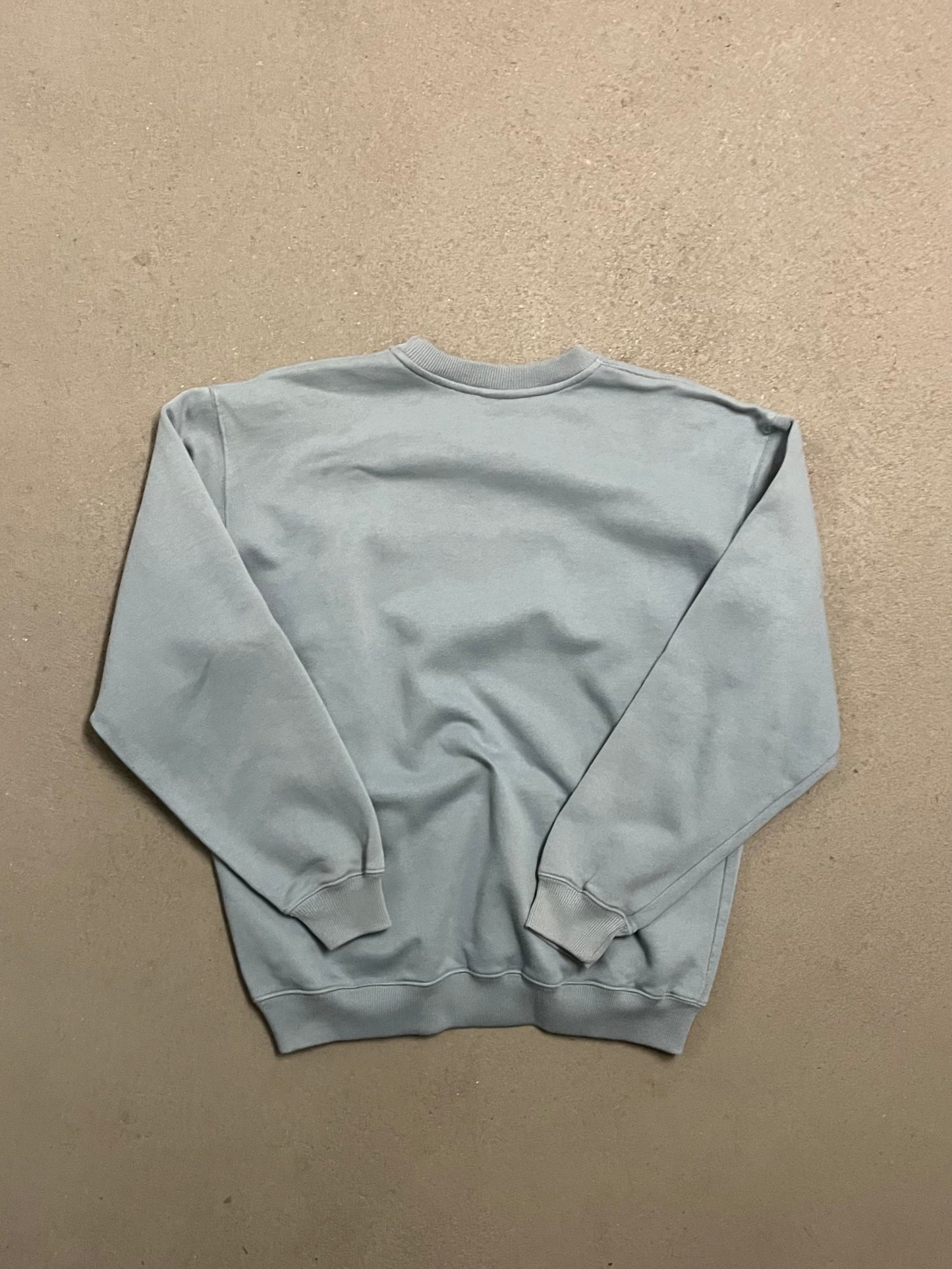 Vintage Y2K 2001 Baby Blue Adidas Sweater - M