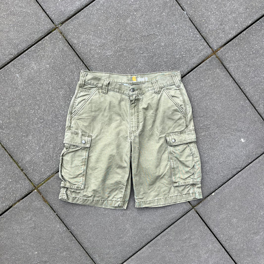 Green Carhartt Cargo Shorts- 38