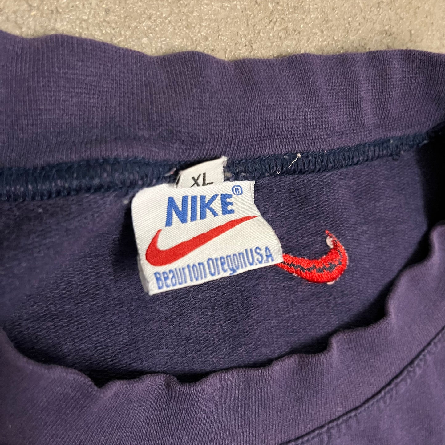 Vintage Purple Nike Tee - L