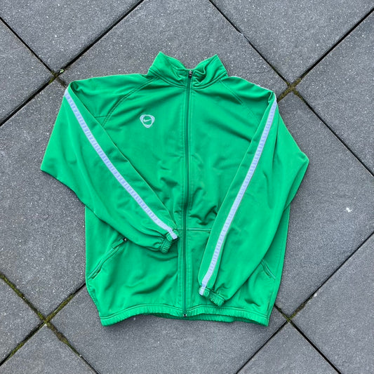 Vintage Green Nike Track Jacket - XL