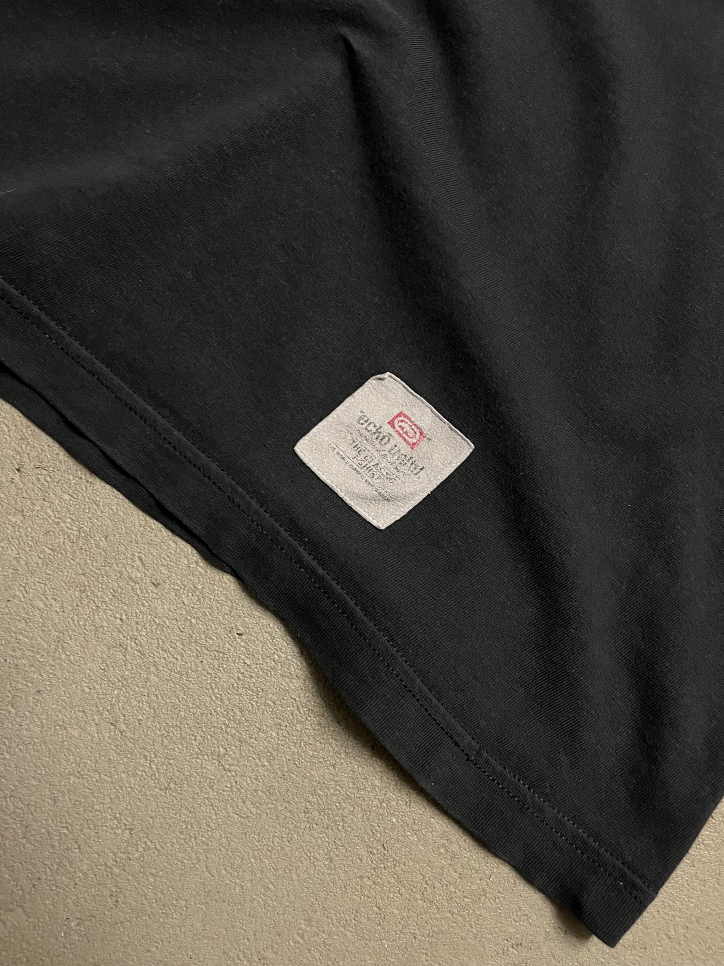 Vintage Y2K Black Ecko Tee - M
