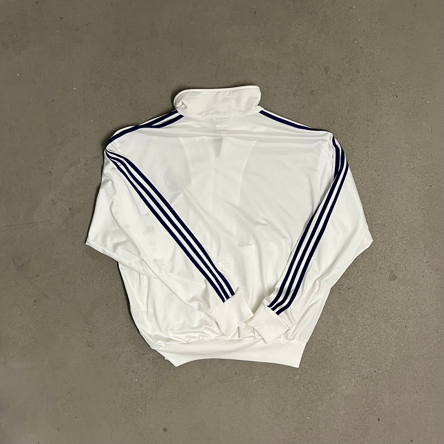 2009 White Purple Adidas Firebird Track Jacket - XL