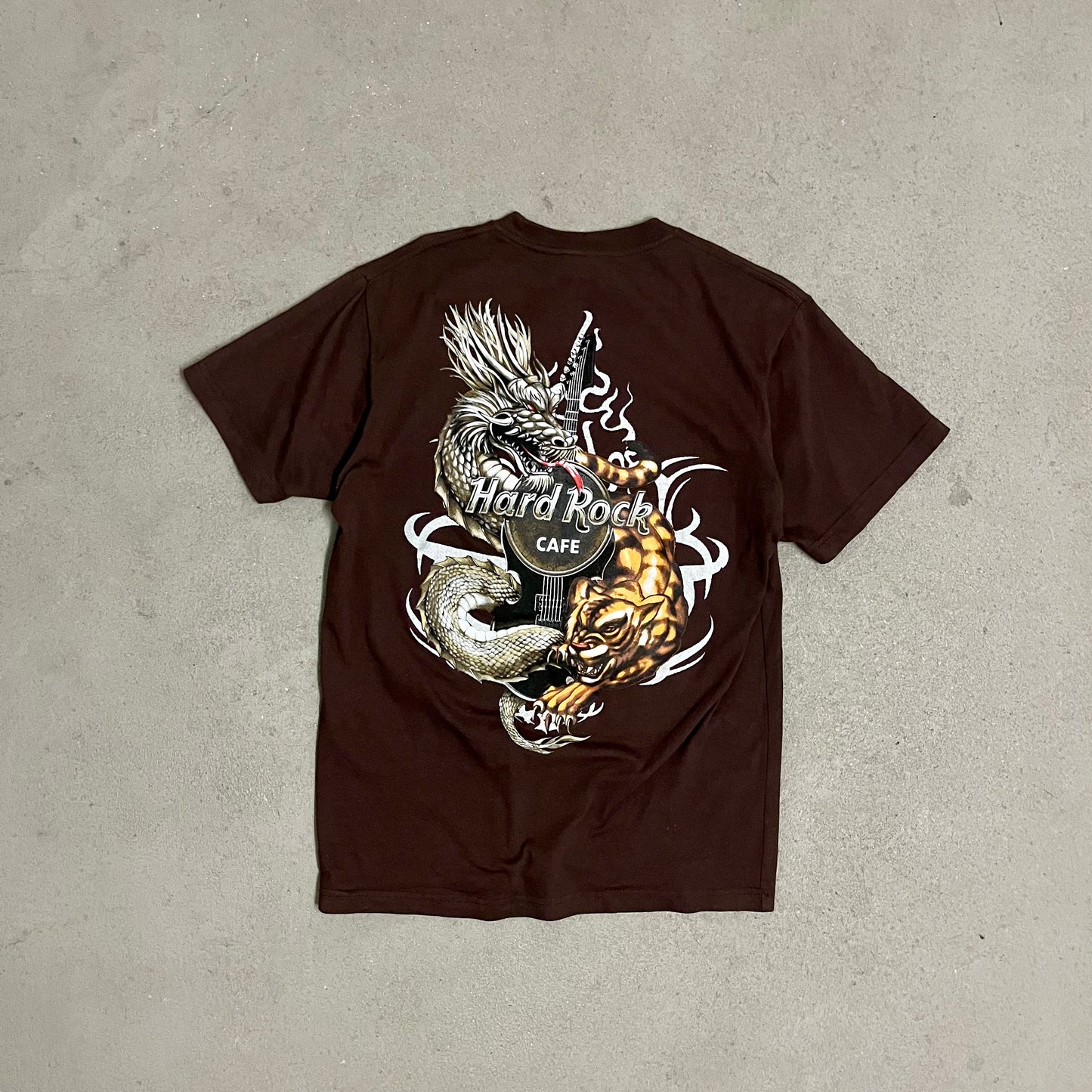 Vintage Brown Hard Rock Sydney Tee - M
