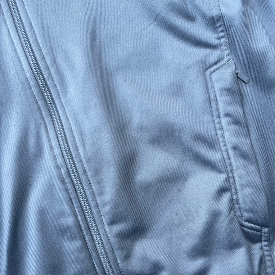 2007 Silver Adidas Track Jacket - M