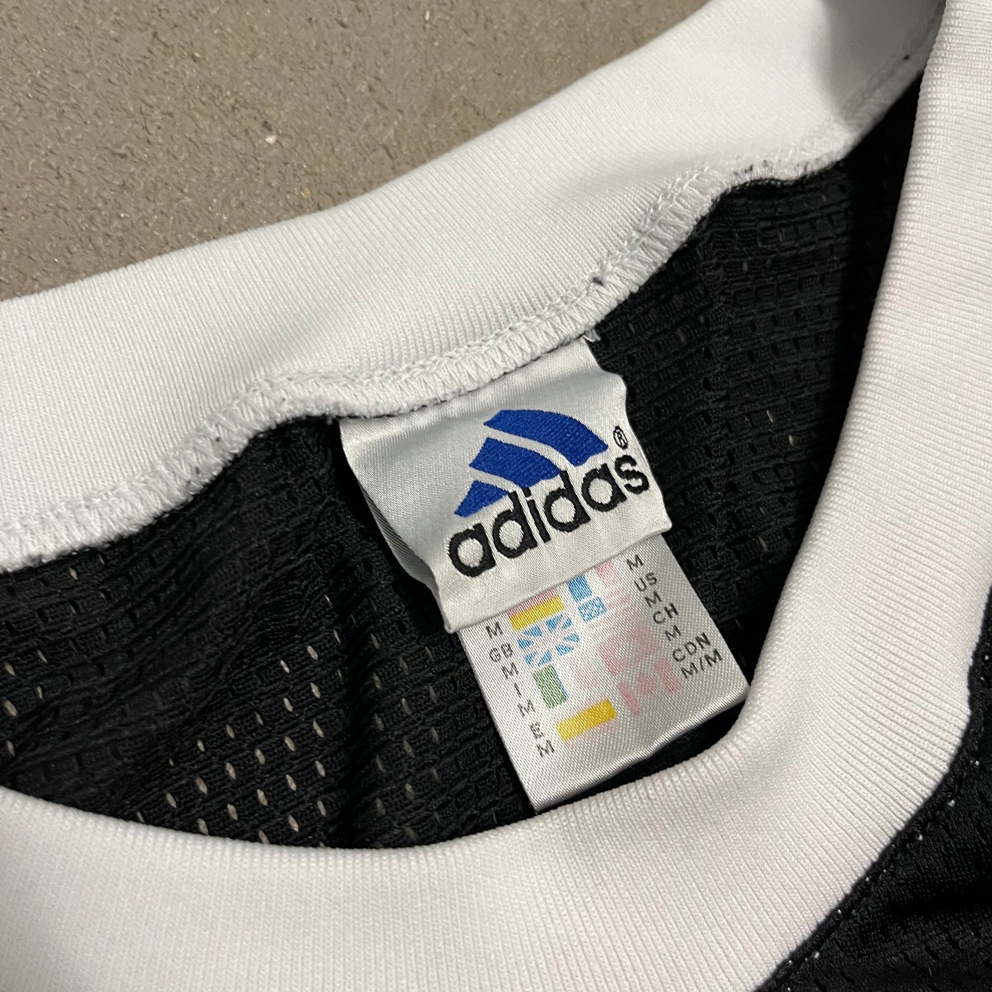 Vintage 90s Black Adidas Net Top - M (W)