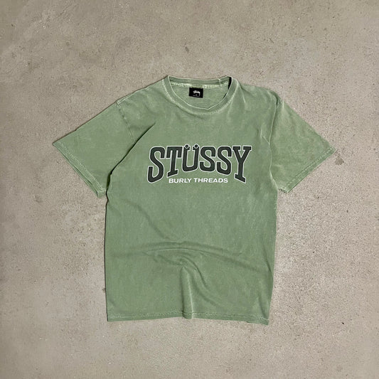 Green Stüssy Tee - M