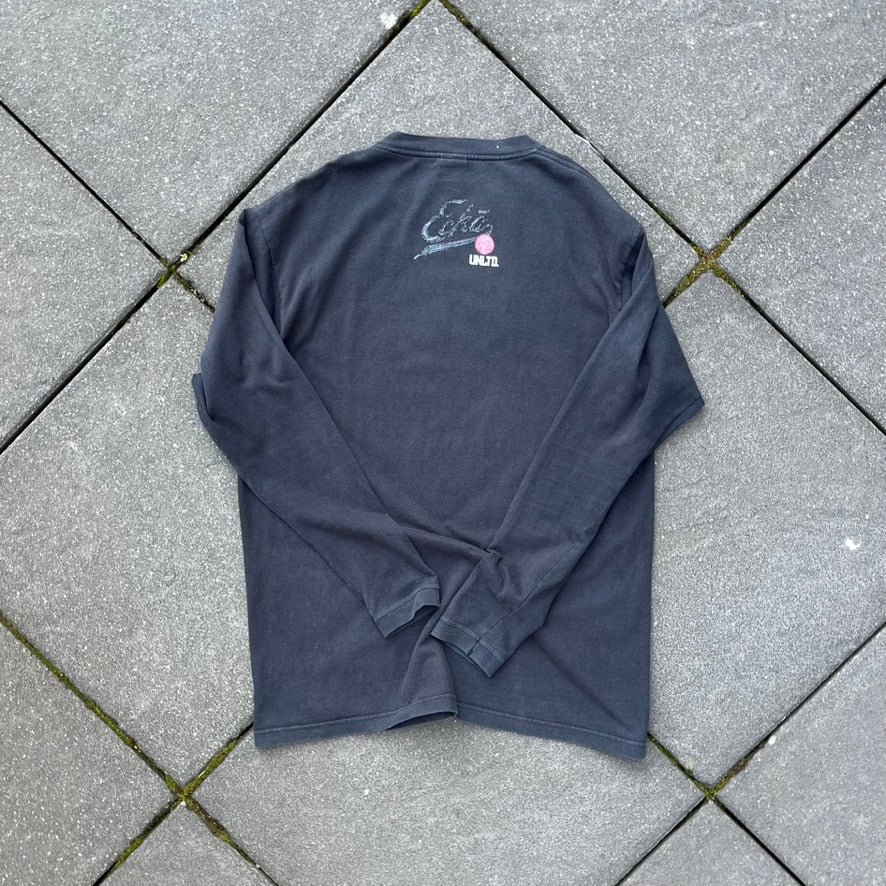 Vintage Y2K Black Ecko Longsleeve - L