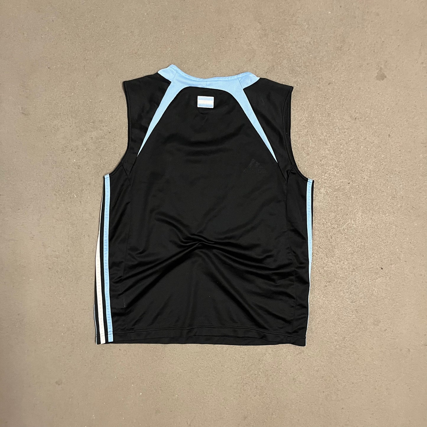 Vintage 2004 Black Adidas Argentinia Tank Top - L