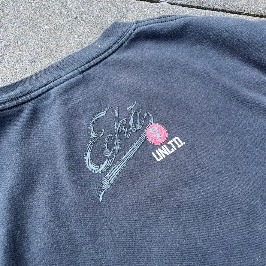 Vintage Y2K Black Ecko Longsleeve - L