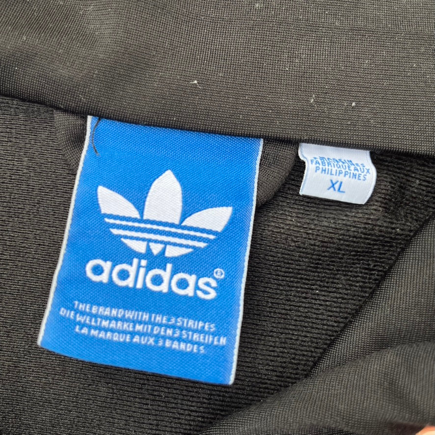 Vintage Black Gold Adidas Firebird Track Jacket - M