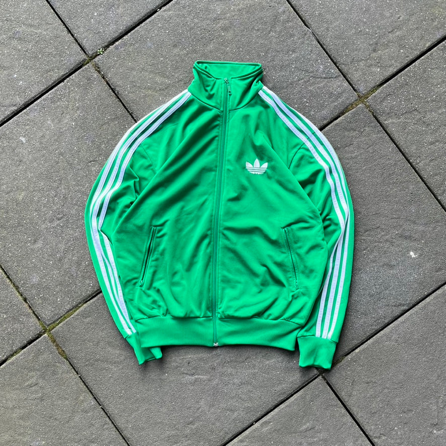 2010 Green Adidas Firebird Track Jacket - M