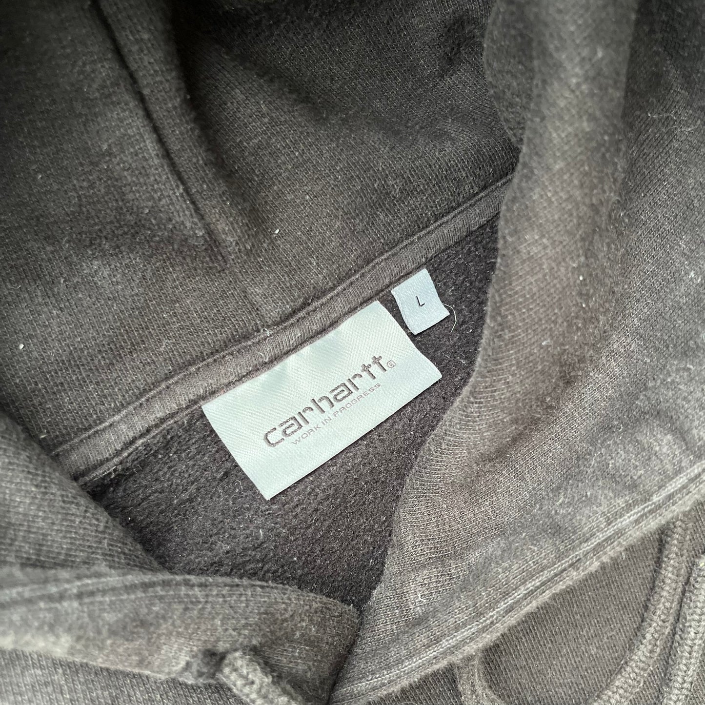Black Carhartt Hoodie - L