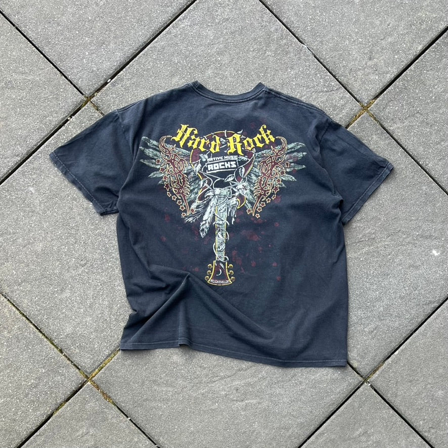 Vintage Black Hard Rock London Tee - XL