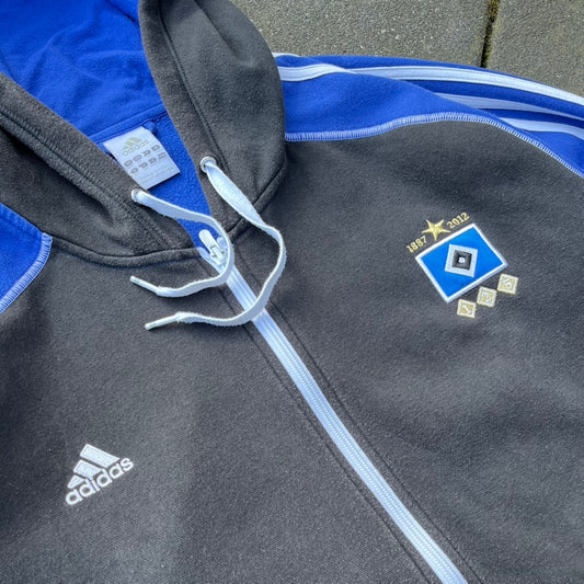 2012 Black Adidas HSV Zip Hoodie - XL