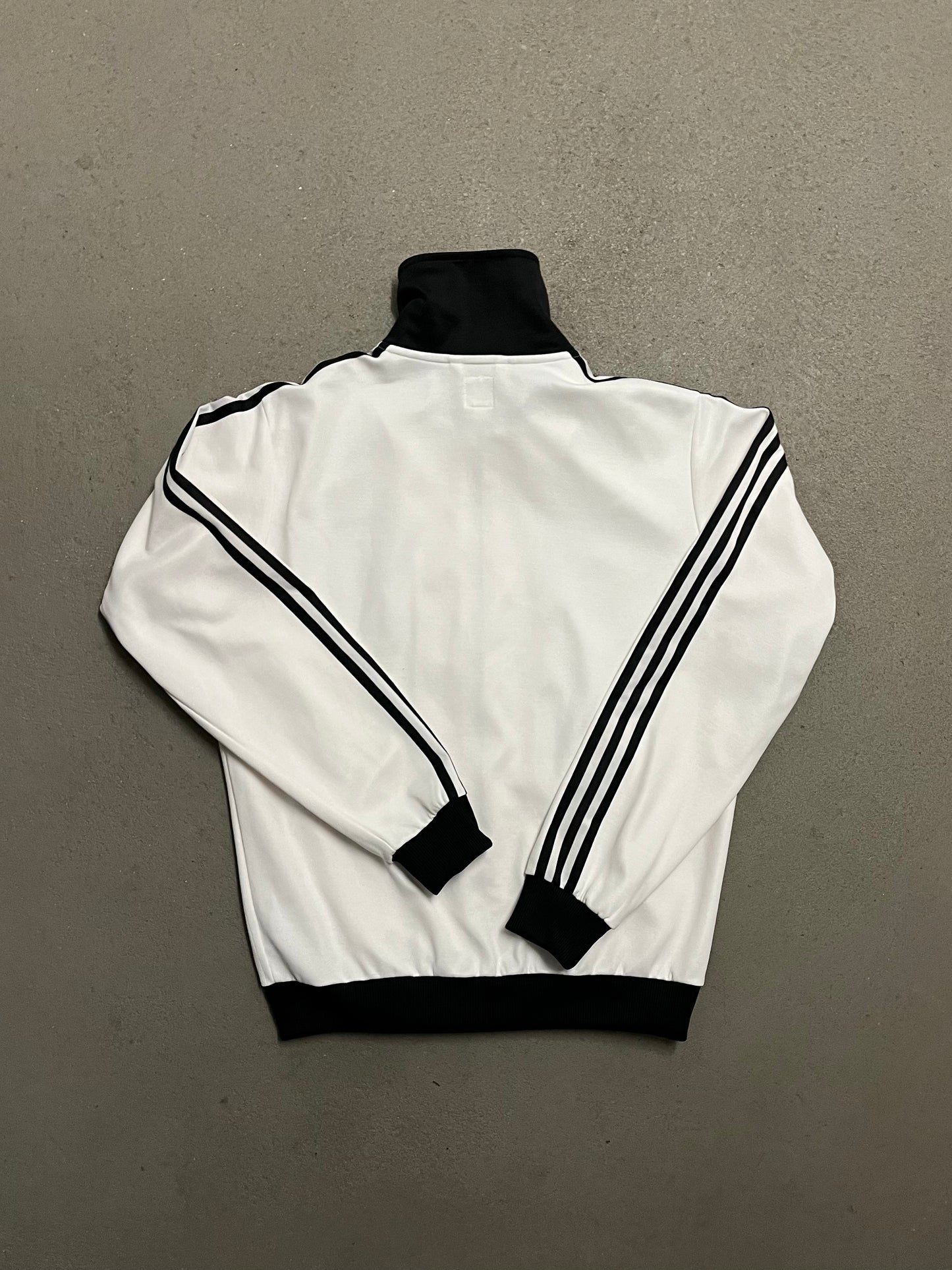 2009 White Black Adidas Beckenbauer Track Jacket - M