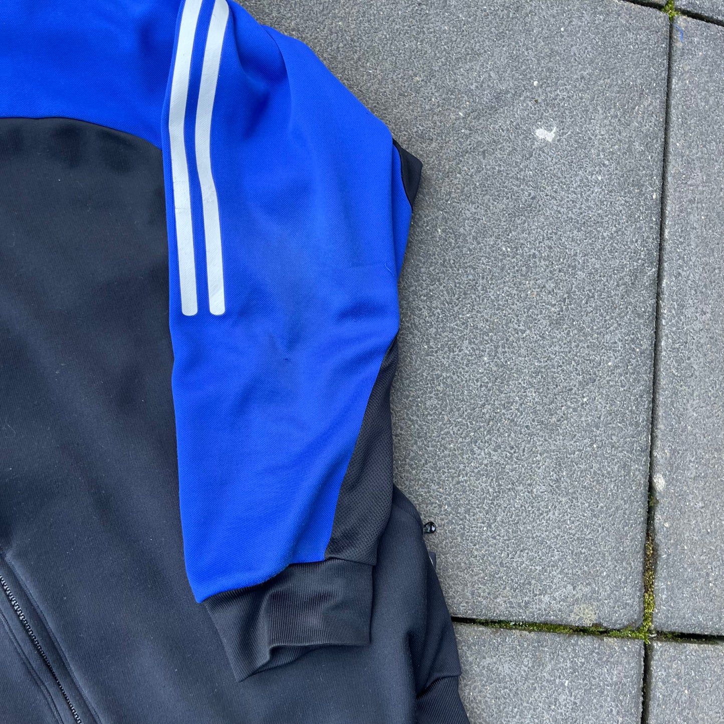 Vintage Blue 2002 Adidas Track Jacket - M