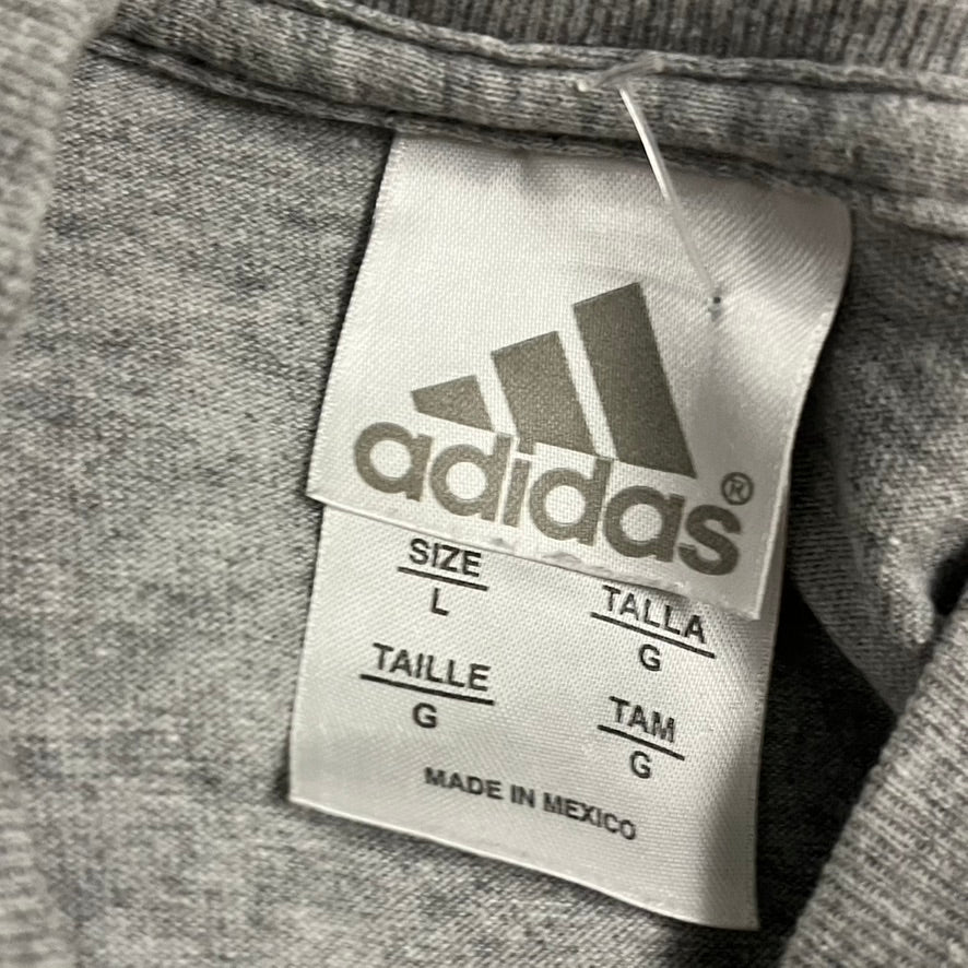 Vintage Y2K Grey Adidas Tribal Longlseeve - L (W)