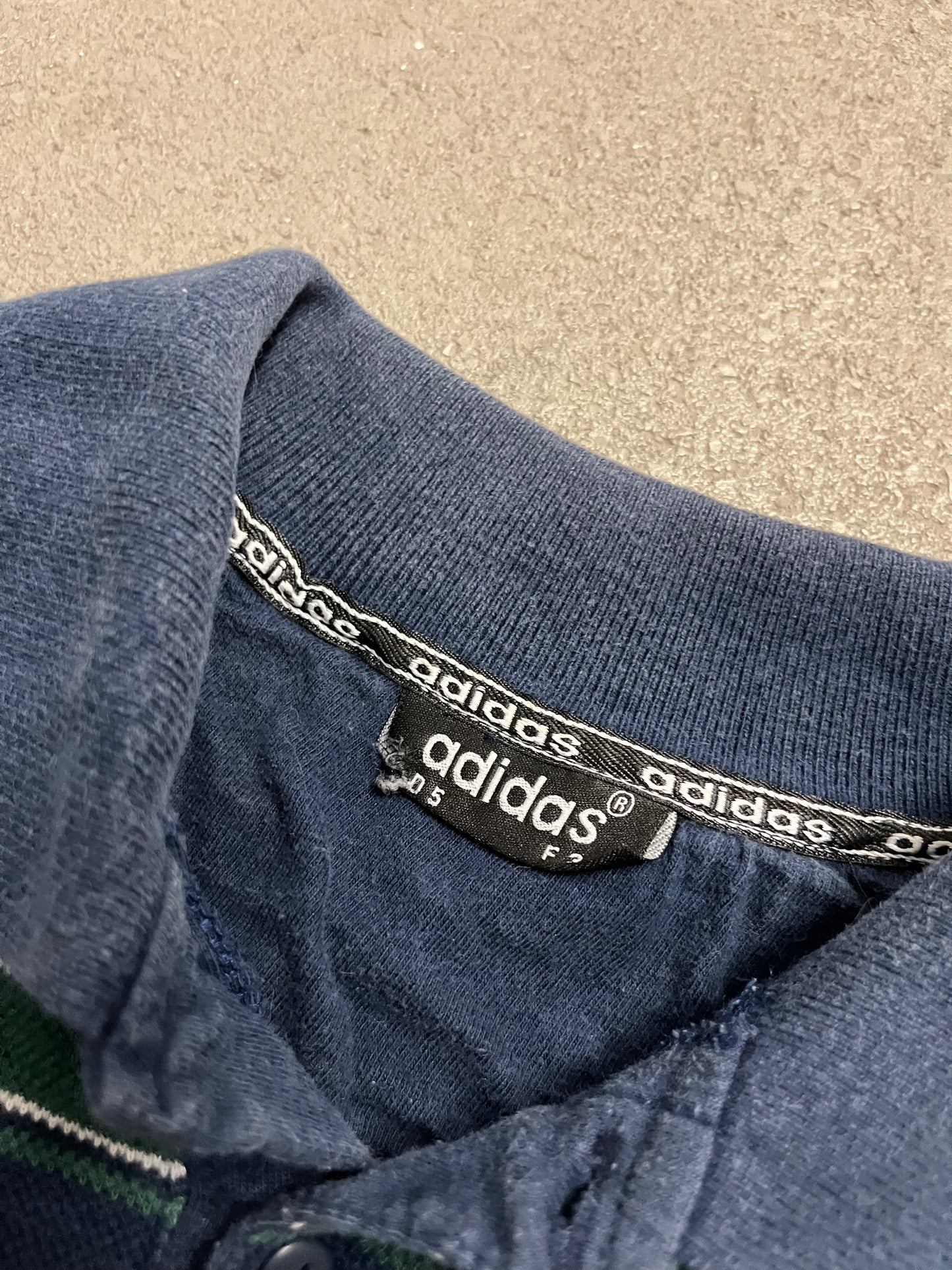 Vintage 90s Blue Green Adidas Polo - M (W)