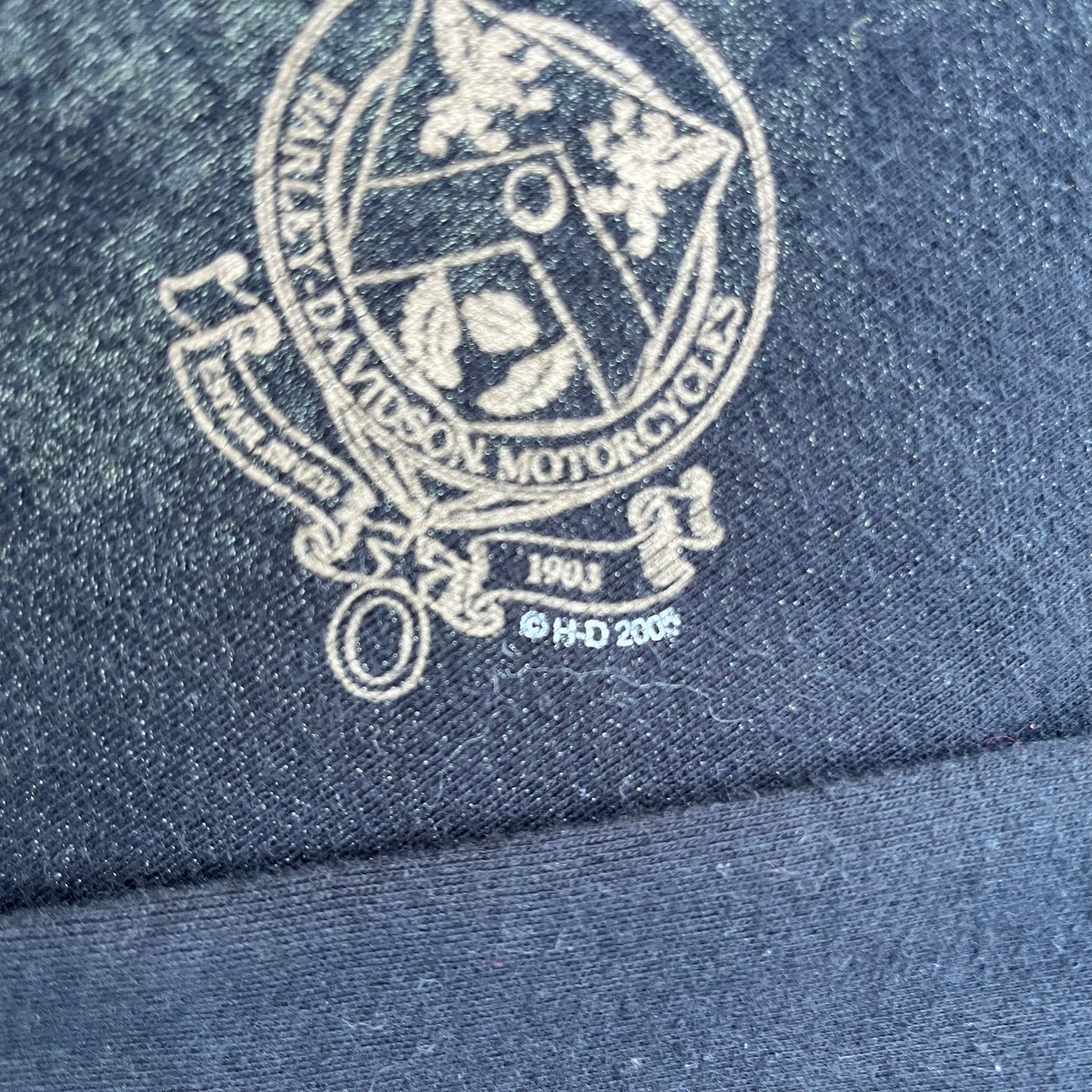Vintage 2005 Black Harley Davidson Longsleeve - S (W)