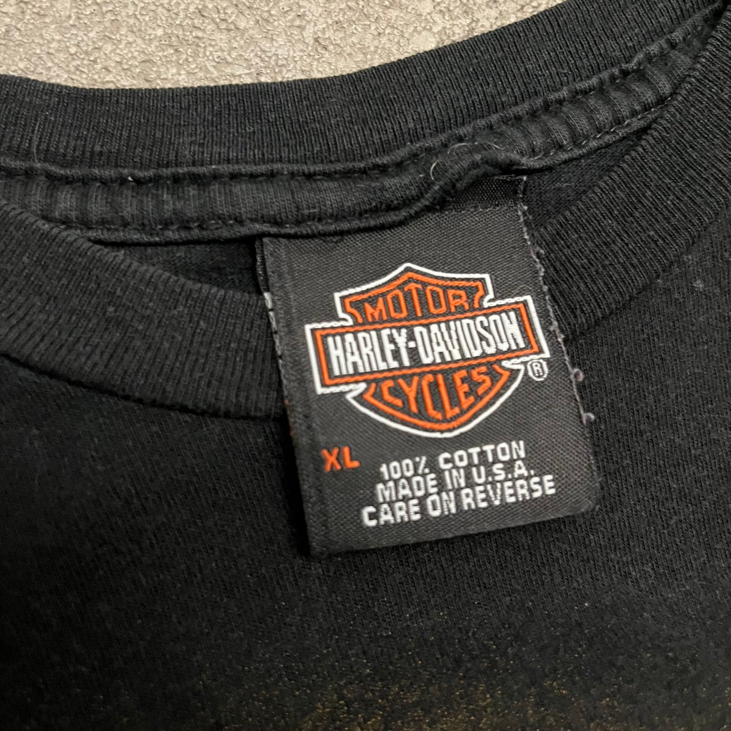 Vintage 2006 Black Harley Davidson Top - S (W)