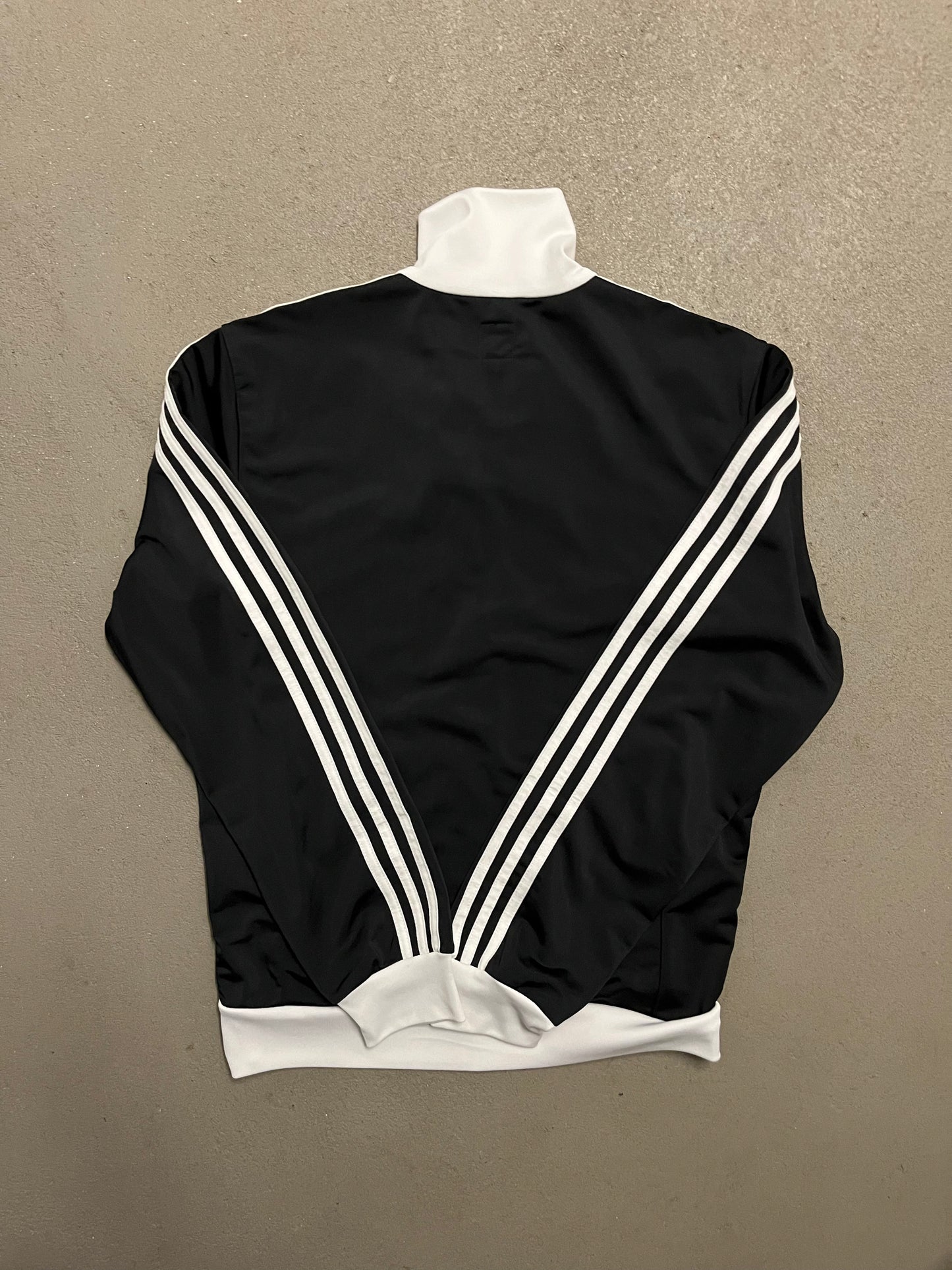 2008 Black Adidas Beckenbauer Track Jacket - M