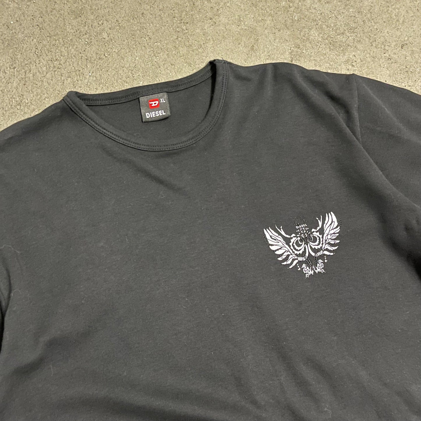 Vintage Black Diesel Tee - L