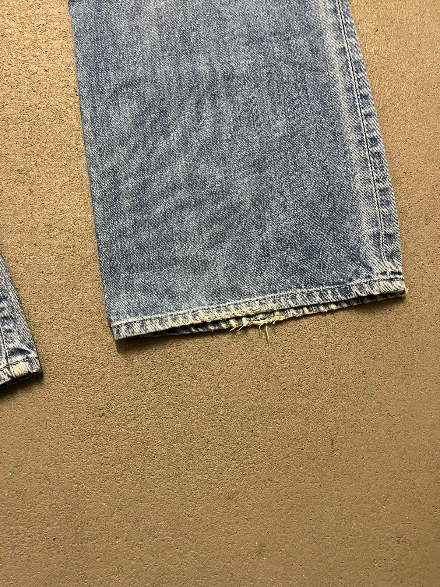 Vintage Y2K Blue Diesel Bootcut Jeans - 34
