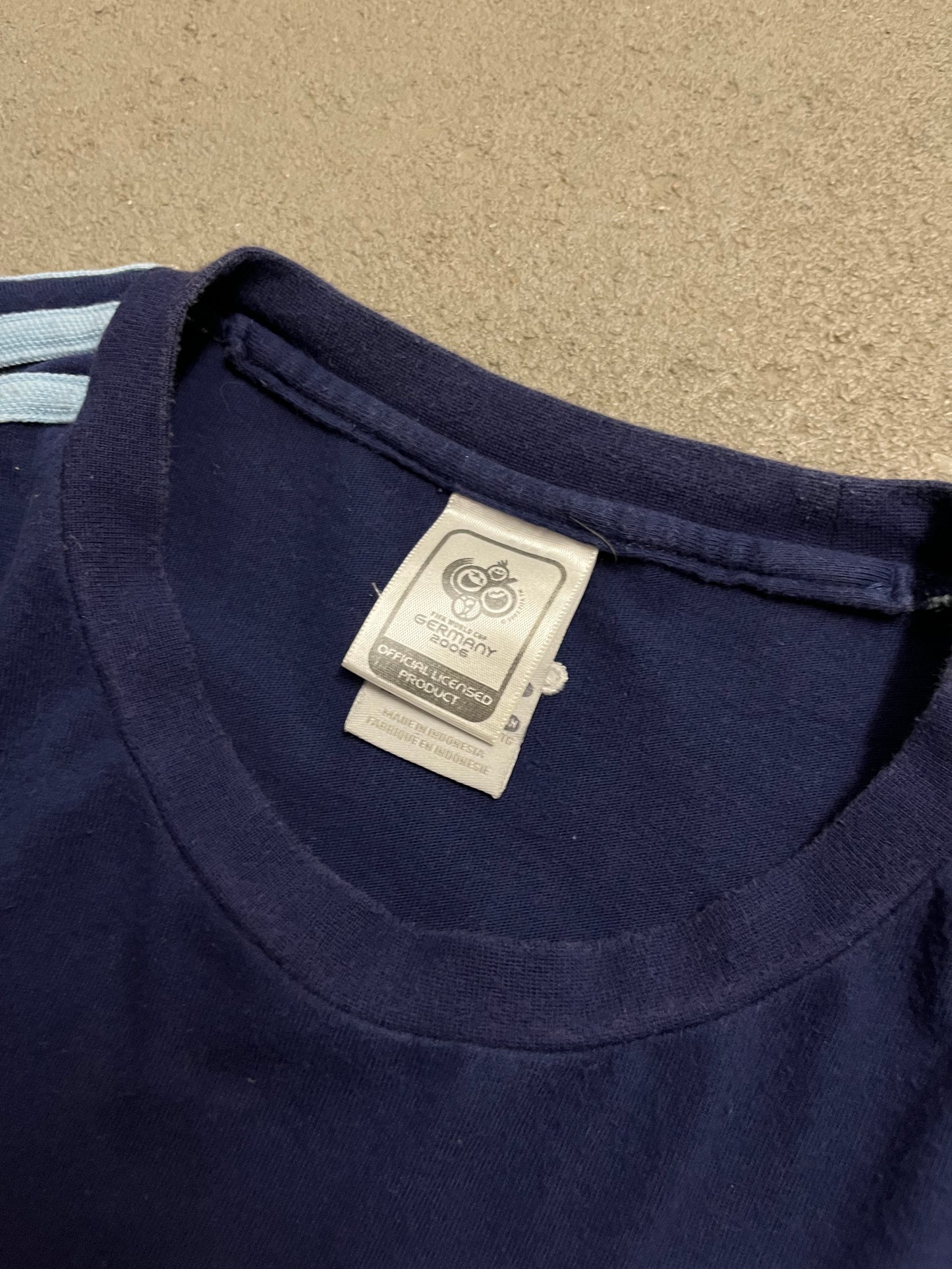 Vintage 2005 Blue Adidas World Cup 2006 Longsleeve - M