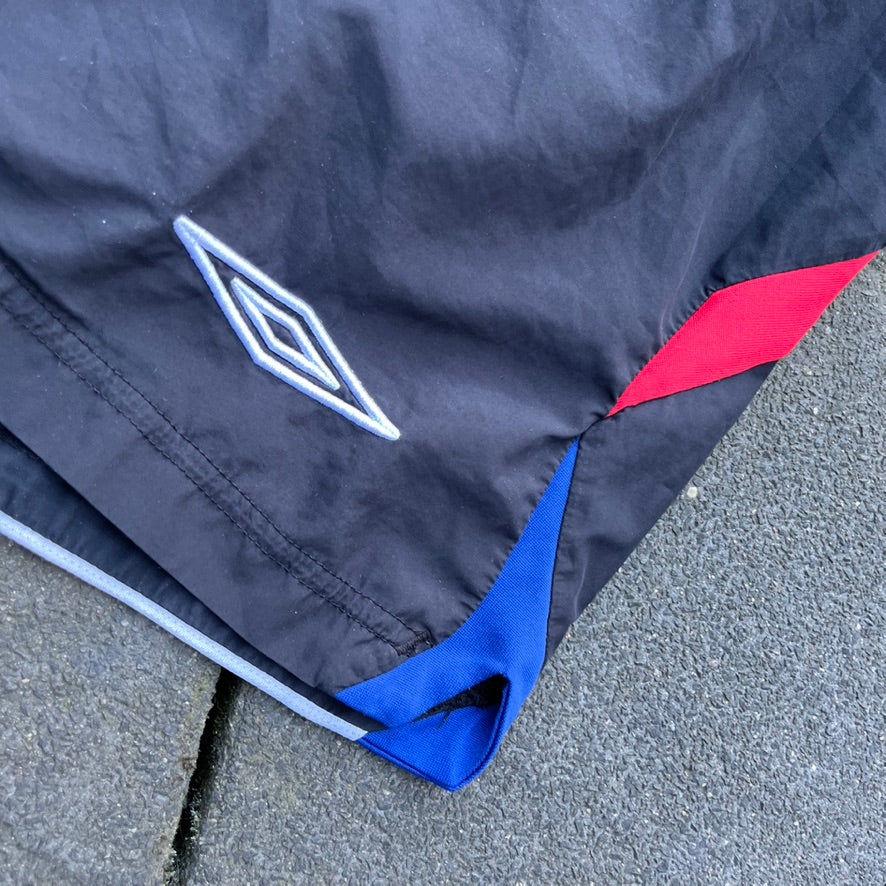 Blue Umbro Olympique Lyon Shorts - L