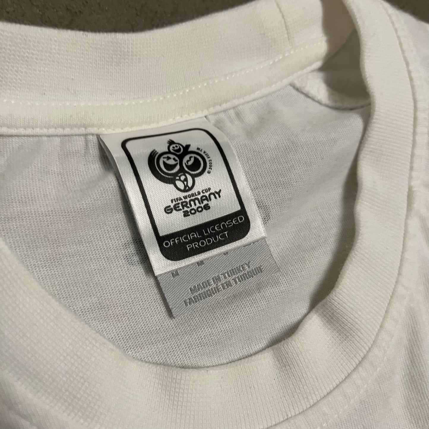 Vintage 2006 White Adidas Germany Tee - M