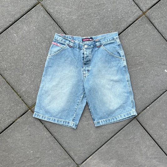 Vintage Y2K Blue Quicksilver Carpenter Shorts - L